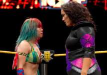 بالصور.. أسكا تدمر أسطور نيا جاكس في NXT