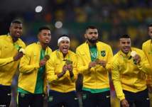 بالصور.. البرازيل تتوج بذهبية كرة القدم لأول مرة في تاريخها