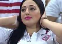 بالصور.. حسناء الزمالك التي خطفت الأنظار في نهائي إفريقيا.. من هي؟