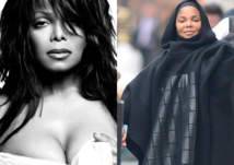 بالصور...جانيت جاكسون حامل بالـ50 تظهر بالحجاب للمرة الأولى