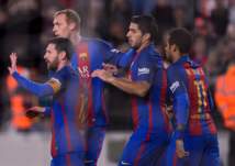 بالصور.. ميسي ينقذ برشلونة من فضيحة جديدة بعد كارثة باريس