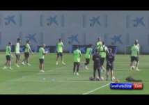 بالفيديو.. موقف محرج لـ "نيمار" في تدريبات برشلونة