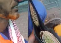 لن تتخيل ما جمعه متسول خلال 3ساعات في شوارع السعودية