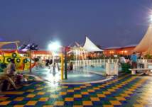 السعودية تفتتح أول صالة ألعاب مائية