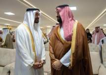 بالفيديو.. تفاعل محمد بن سلمان ومحمد بن زايد خلال مهرجان ولي العهد للهجن