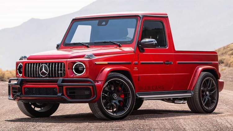 هكذا سيبدو شكل مرسيدس «G-Class» بيك آب