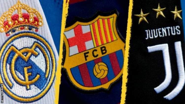 عقوبات قاسية تنتظر ريال مدريد وبرشلونة ويوفنتوس