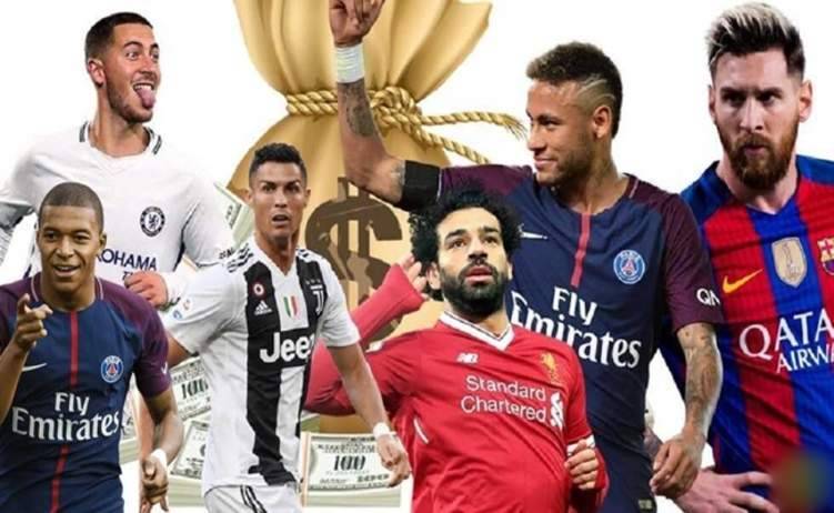 أغلى 100 لاعب في العالم.. بينهم 3 لاعبين عرب فقط