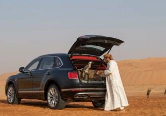 Bentley Bentayga Falconry: باقة تجهيزات فاخرة مخصّصة لرياضة الصيد بالصقور