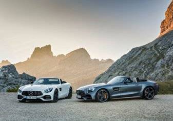 مرسيدس-AMG GT رودستر و GT C رودستر: قمة القيادة المكشوفة بروعة مضاعفة