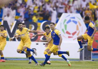 بالصور.. النصر بطلًا للدوري السعودي للمحترفين