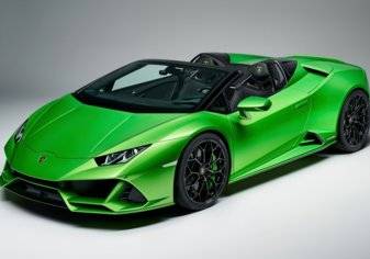 لامبورجيني تكشف عن سعر ومواصفات سيارتها الجديدة Huracán Evo Spyder المكشوفة (صور)