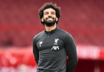 محمد صلاح يستعرض عضلاته في مواقع التواصل (صورة)