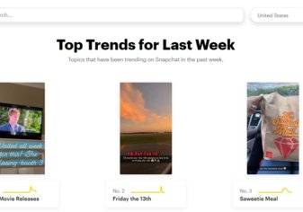 ماذا تعرف عن تقنية Snapchat Trends؟