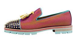 Christian Louboutin Rossini Flat Patent Mini Alveole Nappa Shiny GG Version Multi.jpg