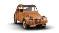 نسخة خشبية من ستروين 2CV