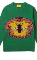 WOOL JACQUARD CREW NECK SWEATER WITH BEE.JPG